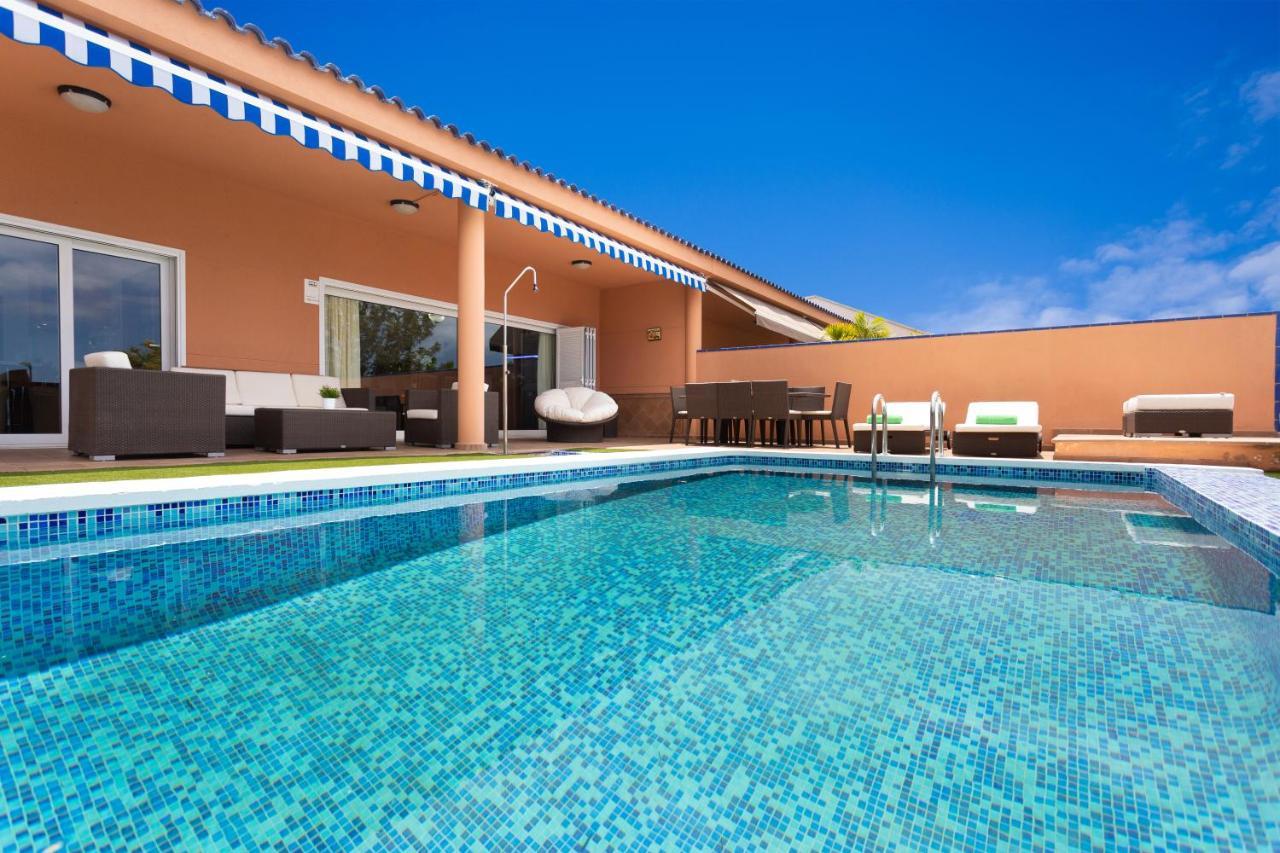 Maravillosa Villa De Lujo Con Piscina Privada Puerto de Santiago  Bagian luar foto