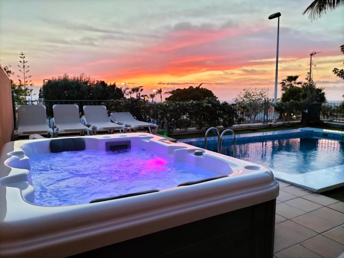 Maravillosa Villa De Lujo Con Piscina Privada Puerto de Santiago  Bagian luar foto