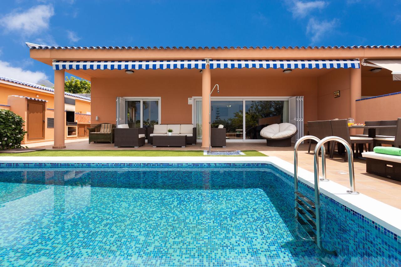 Maravillosa Villa De Lujo Con Piscina Privada Puerto de Santiago  Bagian luar foto